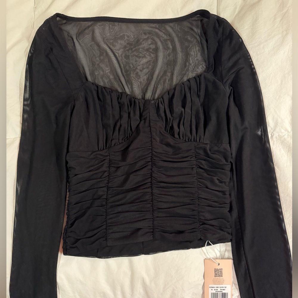 Tiger Mist mesh top